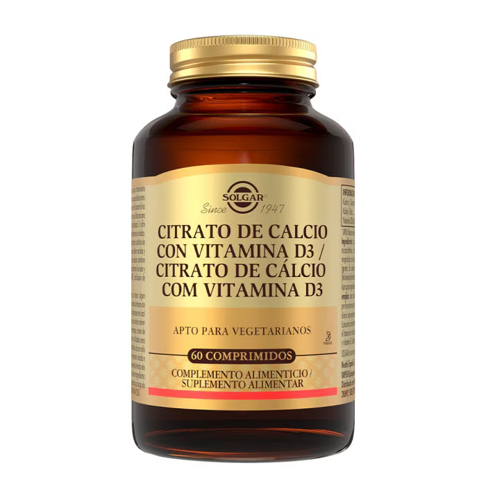 SOLGAR CITRATO CALCIO VIT D3 240COMP