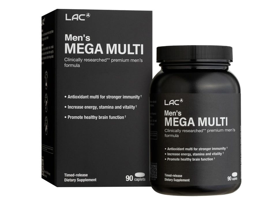 LAC MENS MEGA MULTI 90CAPS