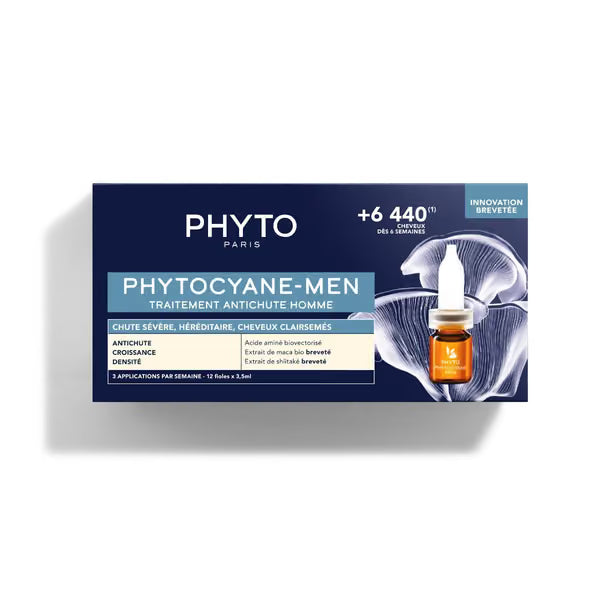 PHYTOCYANE MEN PROGRESSIVE 12X3,5ML
