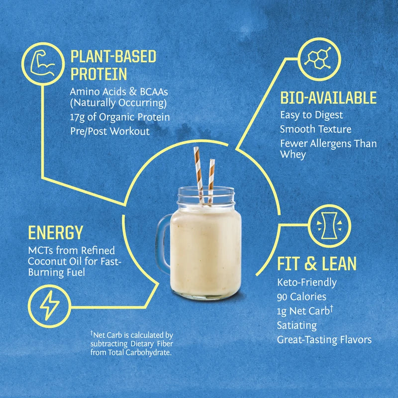 WARRIOR BLEND ORGANIC 375G VANILLA