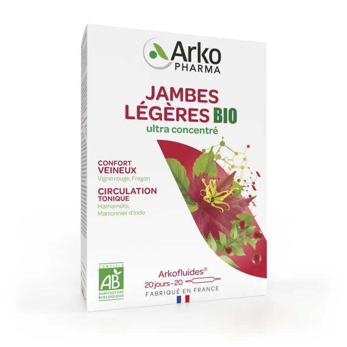 ARKOFLUIDE JAMBES LEGERES BIO 20 AMP