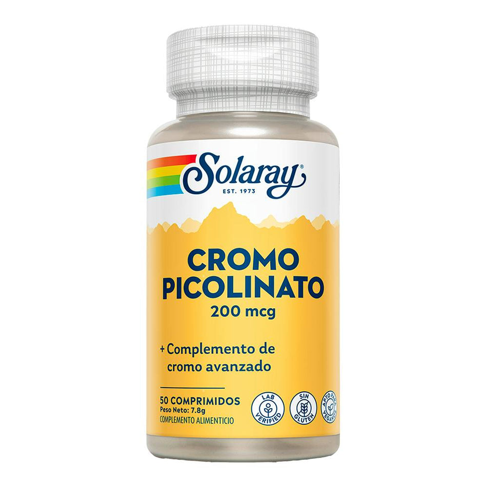 SOLARAY CROMO PICOLINATO 200 MCG