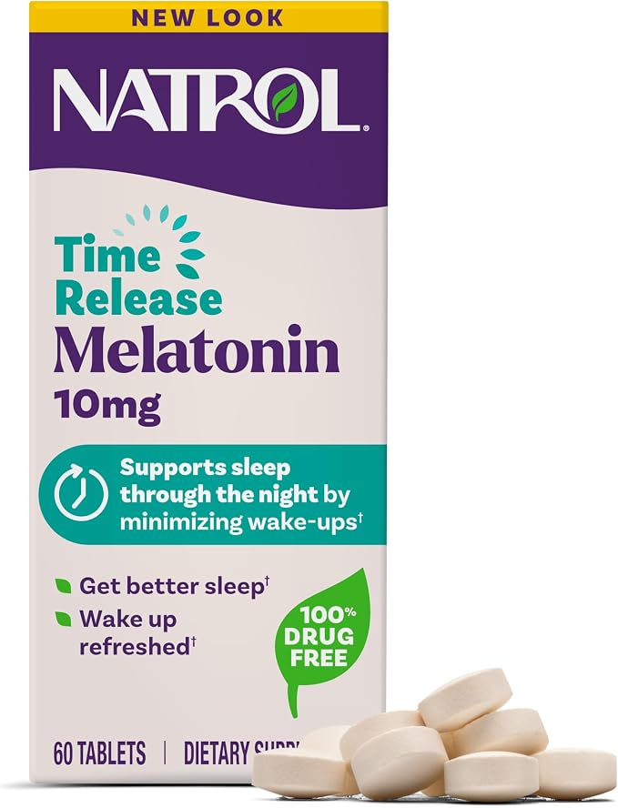 MELATONIN NATROL 10MG TIME RELASE 60TAB