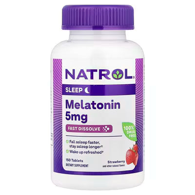 MELATONIN NATROL 5MG F/D 150 COMP