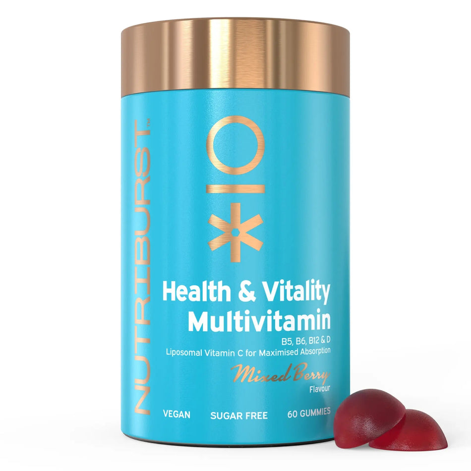 NUTRIBURST HEALTH & VITALITY MULTIVITAMIN 60GUMMIES