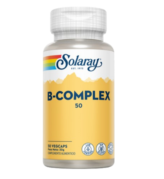 SOLARAY B-COMPLEX 50MG 50VEGCAPS
