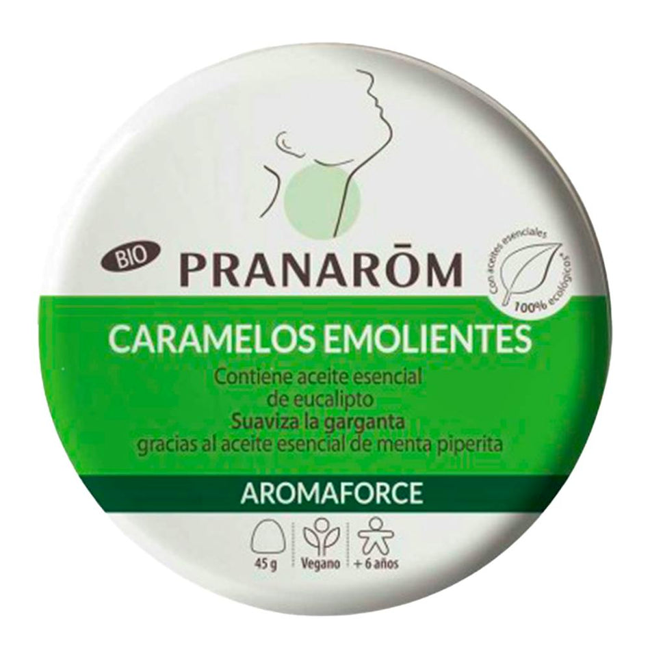 PRANAROM CARAMELS EMOLLIENTS MEL LLIMA
