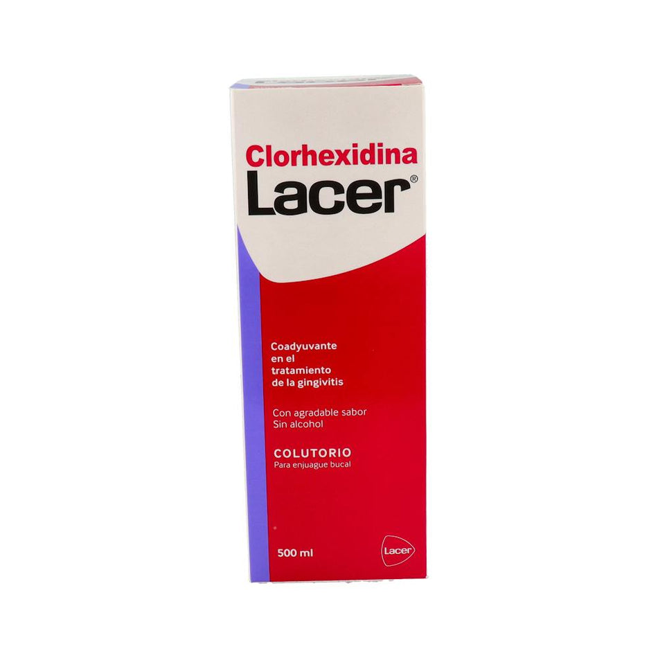 CHLORHEXIDINE LACER 0,12% BAIN DE BOUCHE 500 ML