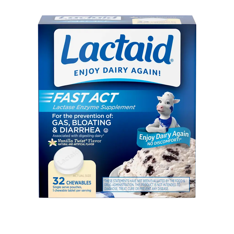 LACTAID ACCIÓ RÀPIDA 60 COMPRIMITS MASTICABLES
