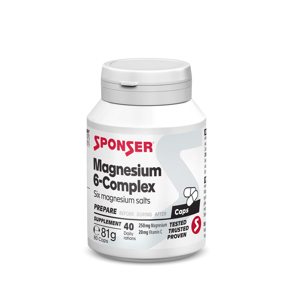 SPONSER MAGNESIUM 6-COMPLEX 80 CÀPSULES