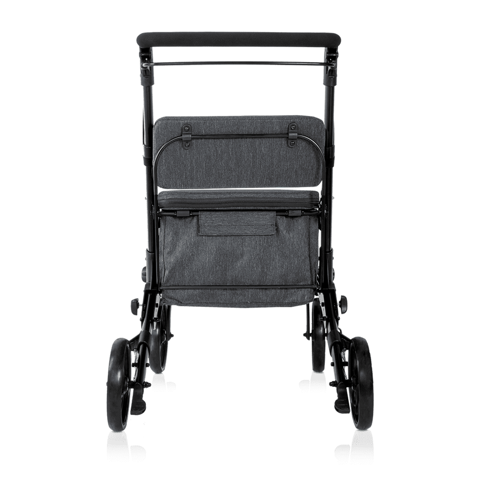 ANDADOR ALUMINIO PLEG MAGNUM SHOP NEGRO MATE