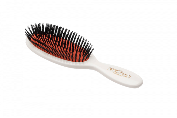 B4 MASON PEARSON OPOCKET BOAR BRISTLE WHITE