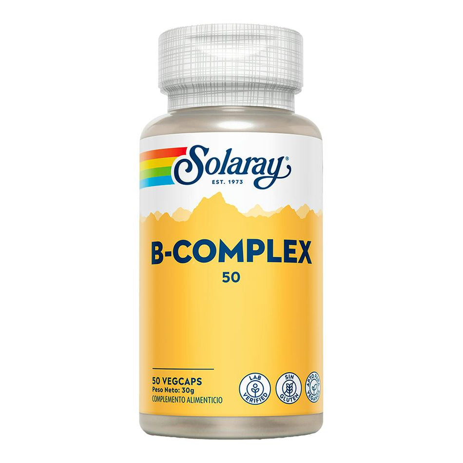 SOLARAY B-COMPLEX 50 MG 50 GÉL.