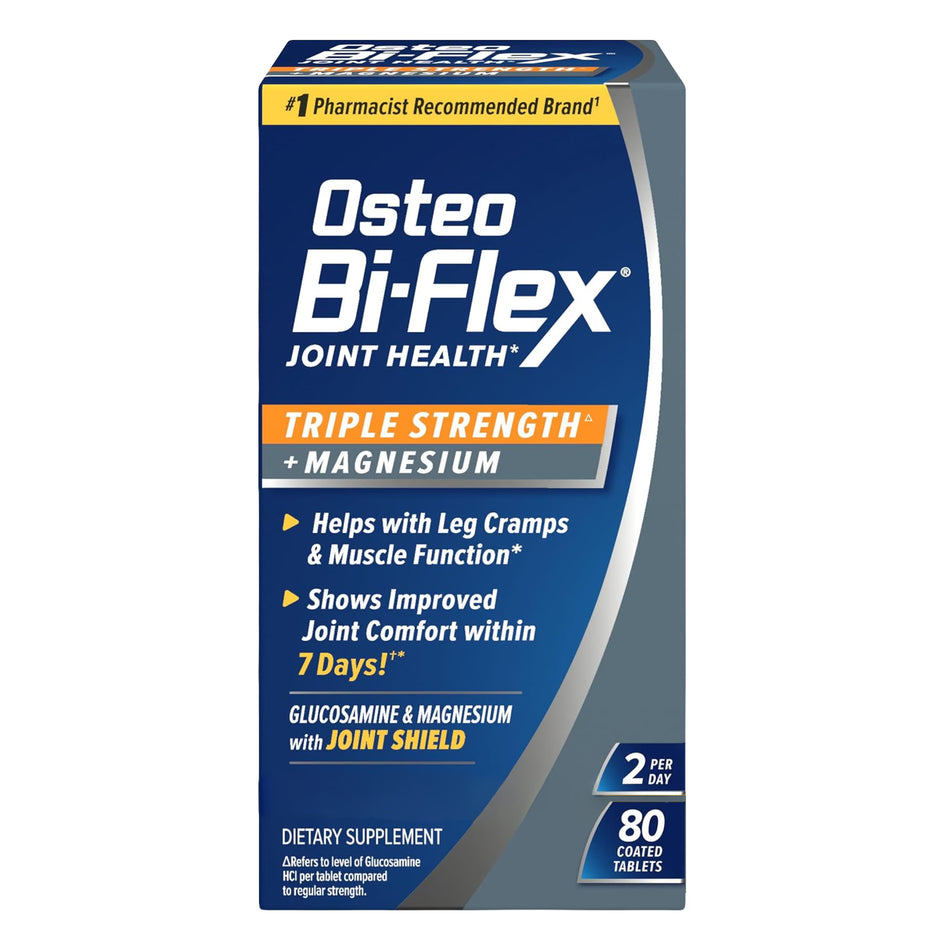 OSTEO BI-FLEX TRIPLE STRENGHT MAGNESIUM 80TAB