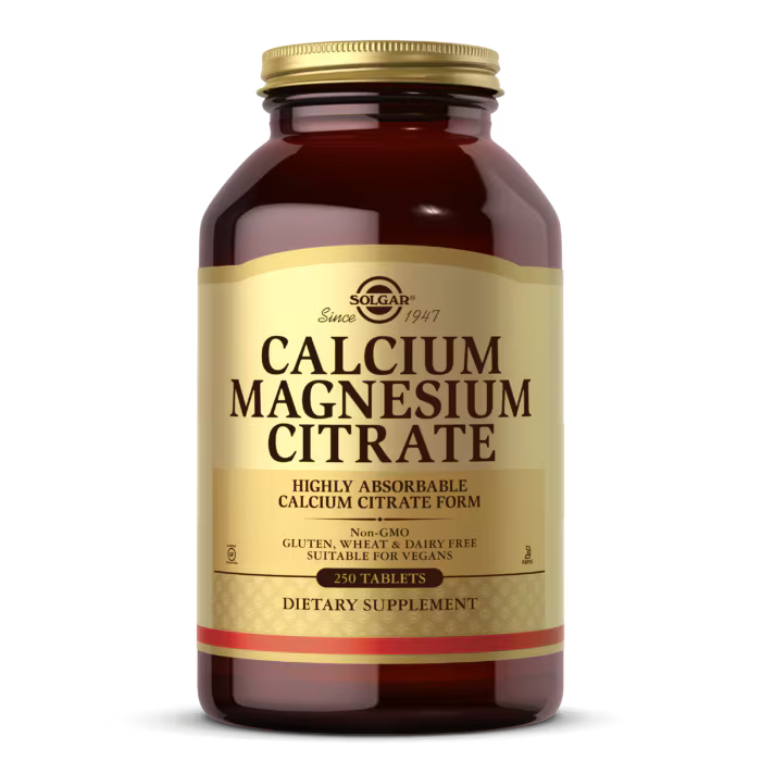 SOLGAR CALCIUM MAGNESIUM CITRATE 50TAB