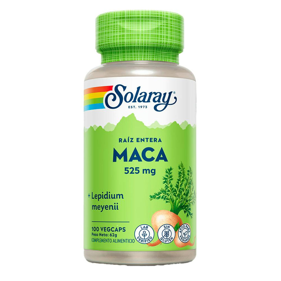 SOLARAY MACA 525MG 100 CAPSULES