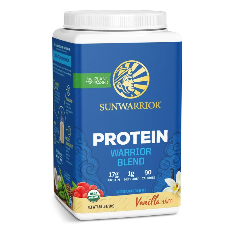 WARRIOR BLEND ORGANIC 375G VANILLA