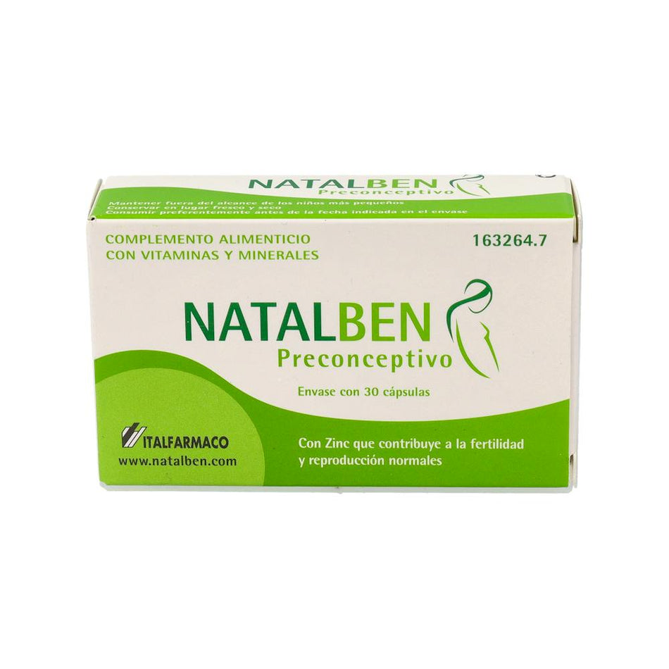 NATALBEN PRECONCEPCION 30 CAP