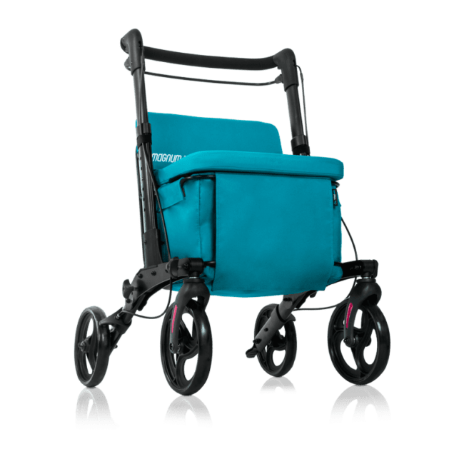 ANDADOR ALUM PLEG MAGNUM SHOP PLUS TURQUESA
