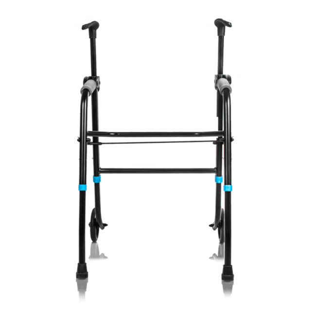 ANDADOR ALUMINIO ELITE SIN ASIENTO 2 RUEDAS DELANT
