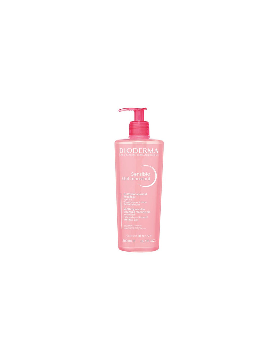GEL MOUSSANT SENSIBIO BIODERMA 500 ML