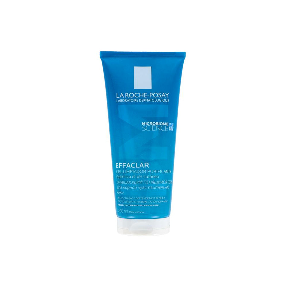 EFFACLAR GEL MOUSSANT NETTOYANT PURIFIANT PEAUX GRASSES ET SENSIBLES 200 ML