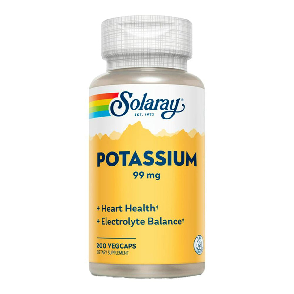 SOLARAY BIG POTASSIUM 99MG 200VCAPS