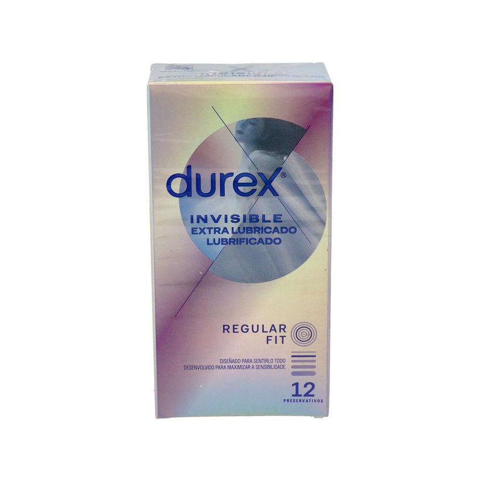 DUREX INVISIBLE LUBRIFIANT 12
