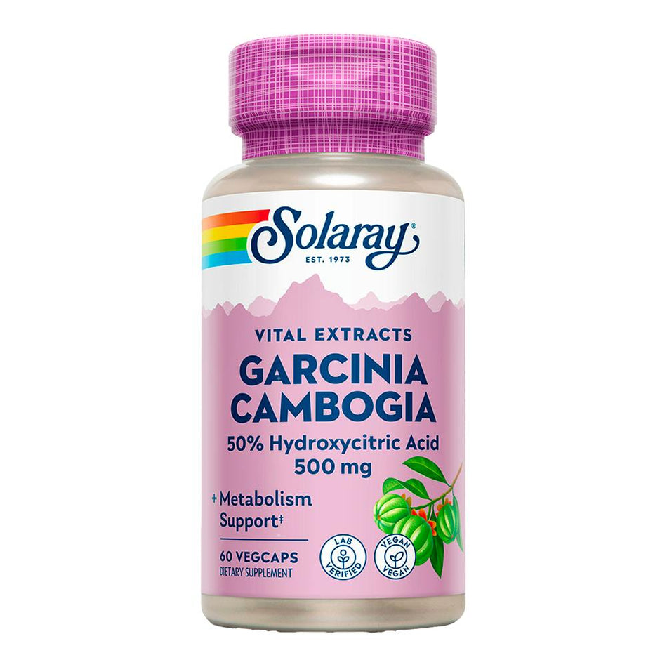 SOLARAY GARCINIA CAMBOGIA 500MG 60 VEGCAPS