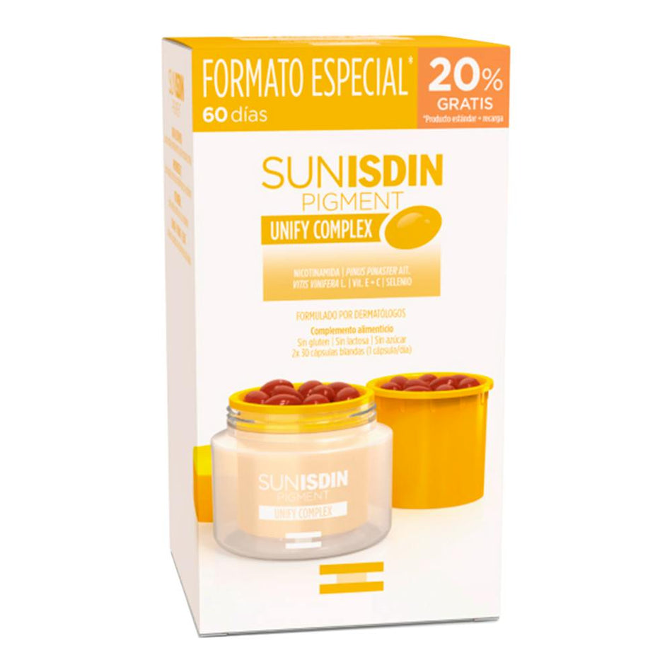 SUNISDIN PIGMENT DUPLO 60 GÉLULES