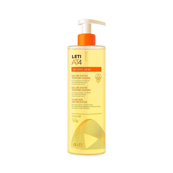 LETI AT4 GEL DUCHA TEXTURA OLEOSA 400ML