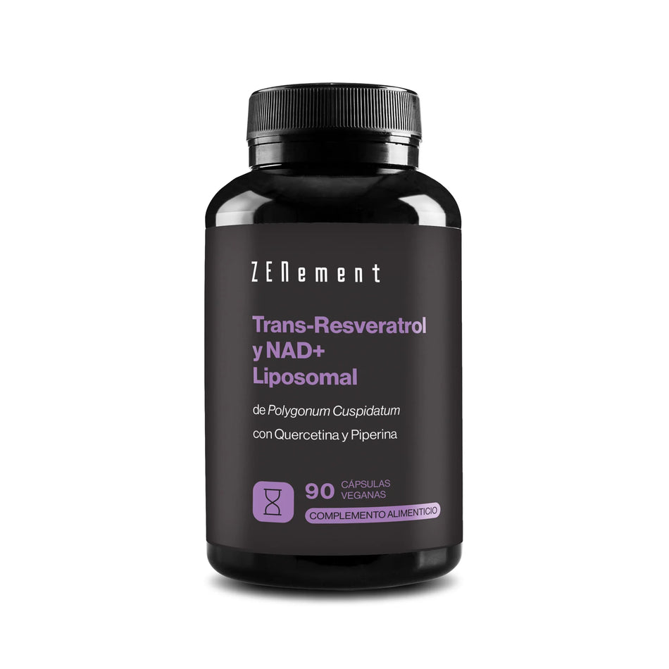 ZENEMENT TRANS-RESVERATROL NAD+LIPOSOMADA 90CAPS