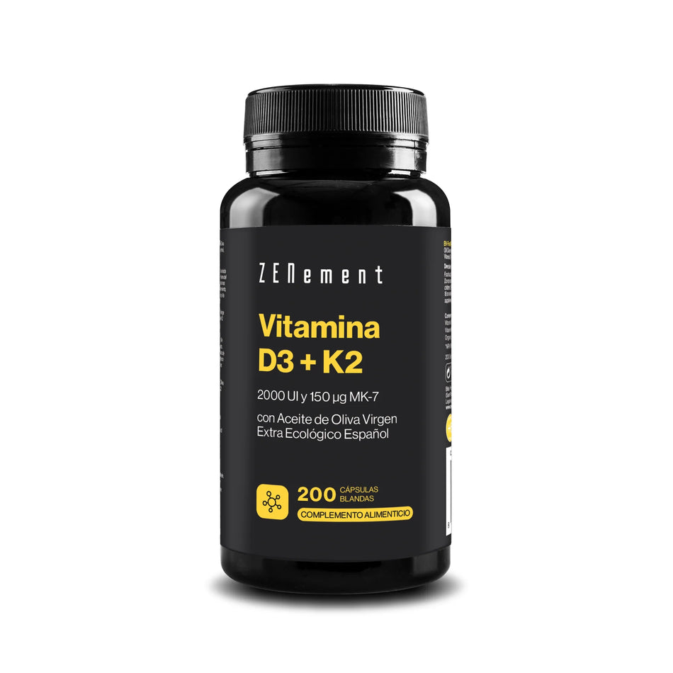 ZENEMENT VITAMINA D3+K2 200PERLAS