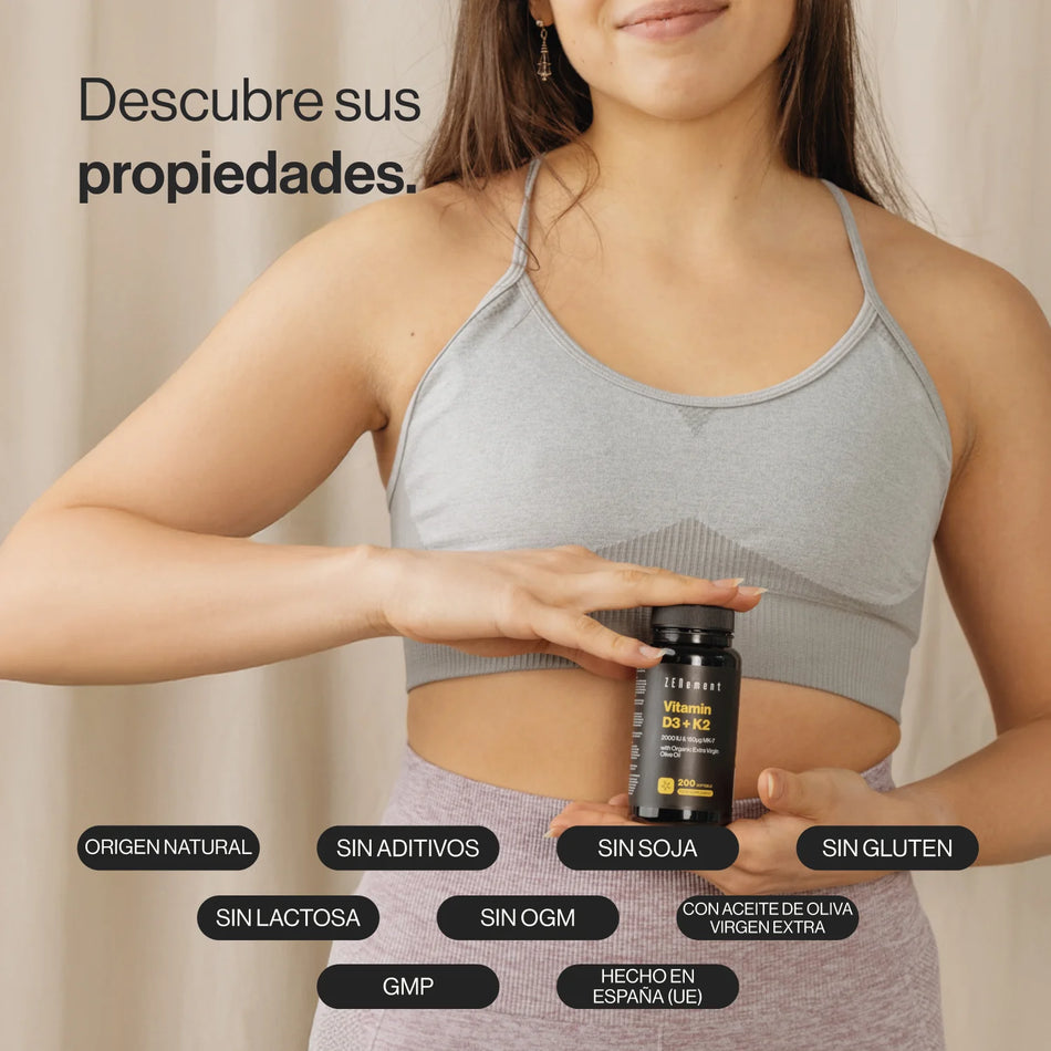 ZENEMENT VITAMINA D3+K2 200PERLAS