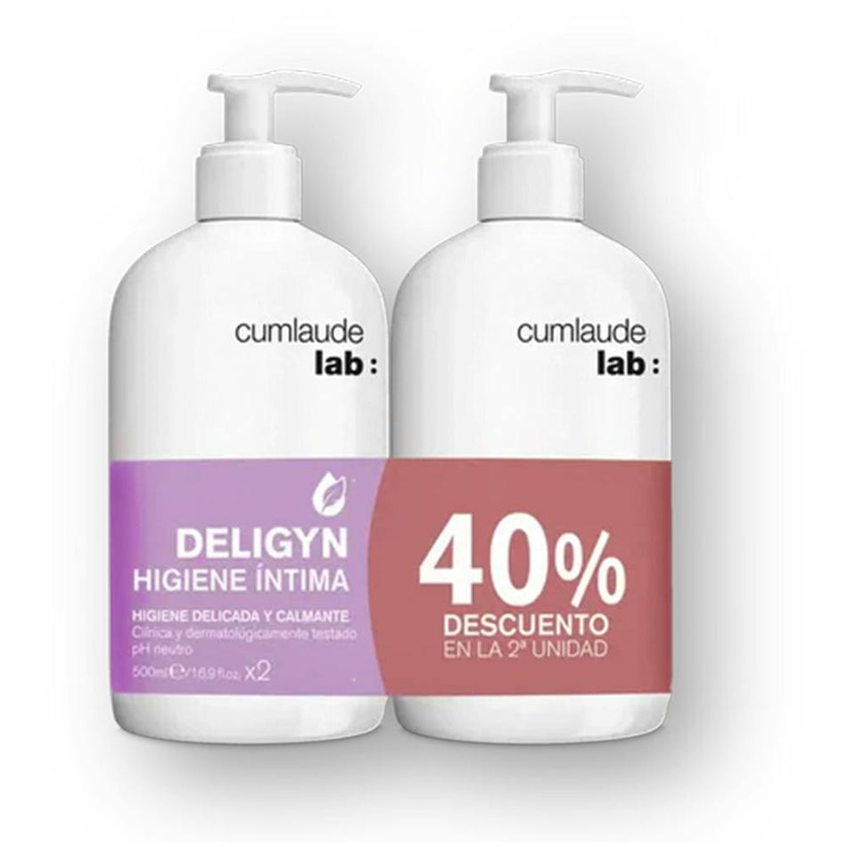 CUMLAUDE DUPLO HYGIÈNE INTIME DELIGYN 2X40%