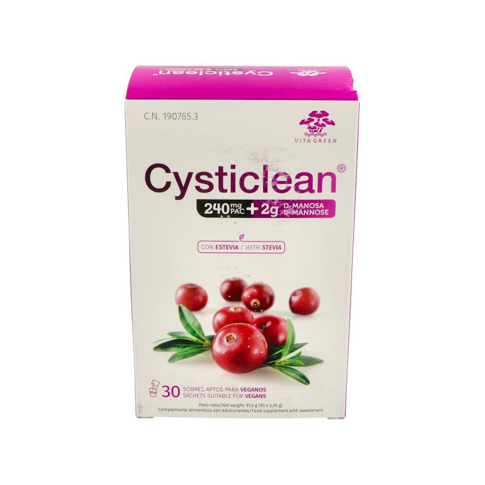 CYSTICLEAN 240 MG D-MANNOSE 30 SACHETS