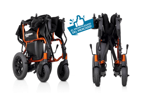 SILLA ELECTRICA MARTINIKA CLASSIC PLEGABLE R.M.18AH NARANJA