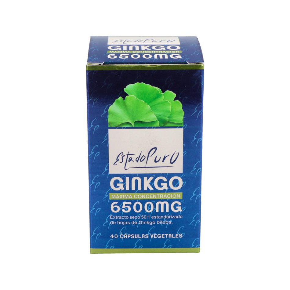 GINKGO ÉTAT PUR 6500MG 40 GÉL