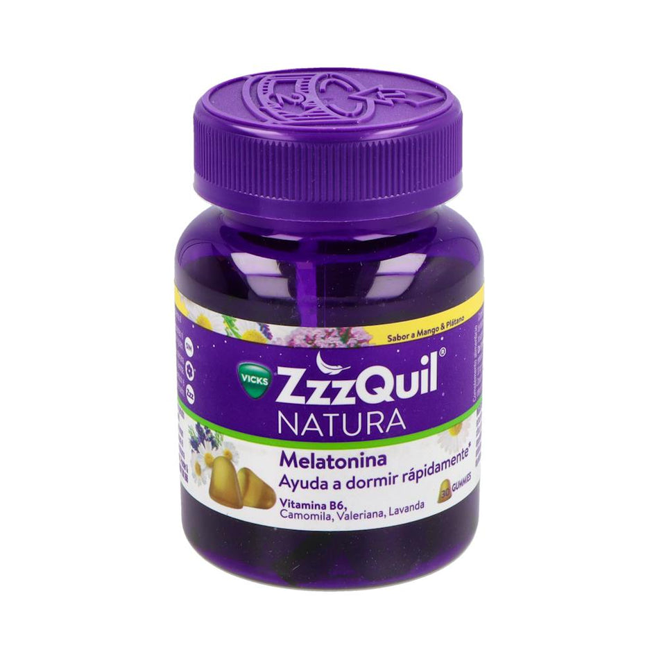MELATONIN ZZZQUIL MANGO 30GUMMIES